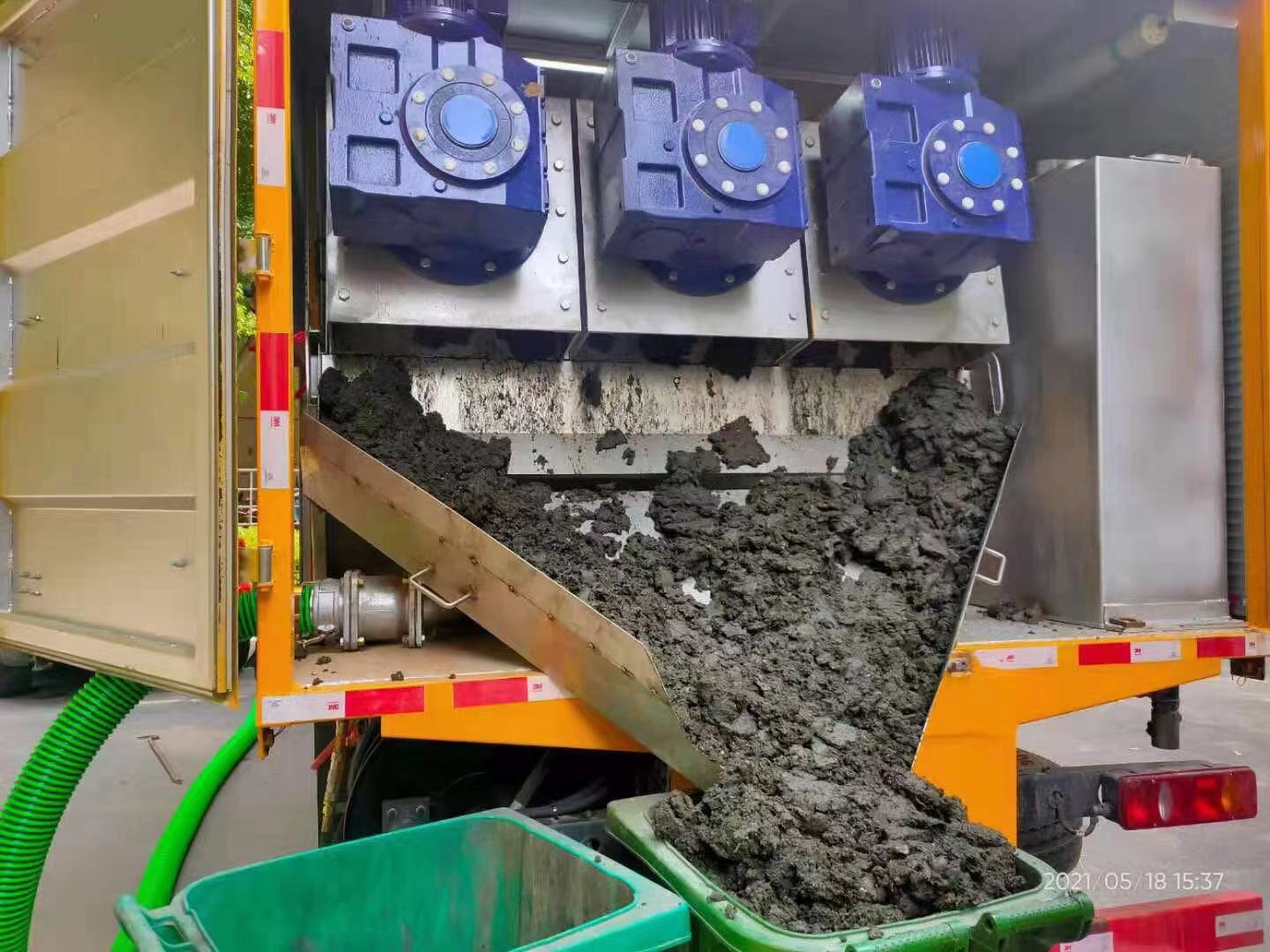 淇县化粪池清掏城市维护站-泥浆净化干湿分离处理